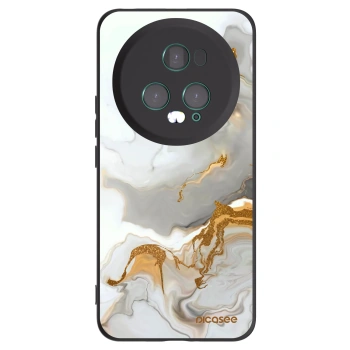 Picasee husă neagră din silicon pentru Honor Magic5 Pro - Her