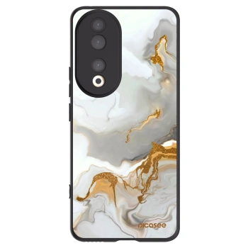 Picasee husă neagră din silicon pentru Honor 90 5G - Her