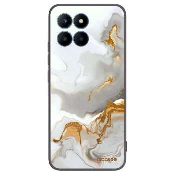 Picasee husă neagră din silicon pentru Honor 70 Lite - Her