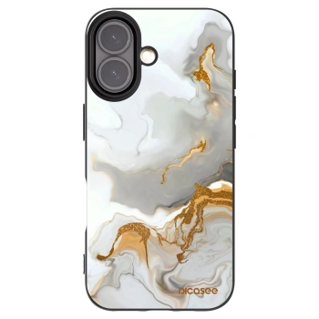 Picasee husă neagră din silicon pentru Apple iPhone 16 - Her