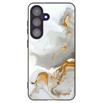 Picasee husă neagră din silicon pentru Samsung Galaxy S25 5G - Her