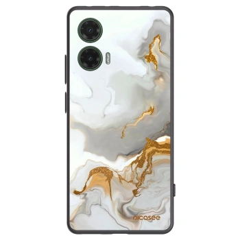 Picasee husă neagră din silicon pentru Motorola Moto G35 5G - Her