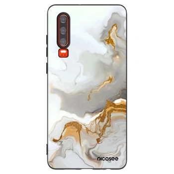 Picasee husă neagră din silicon pentru Huawei P30 - Her