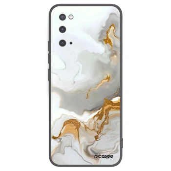 Picasee husă neagră din silicon pentru Samsung Galaxy S20 G980F - Her