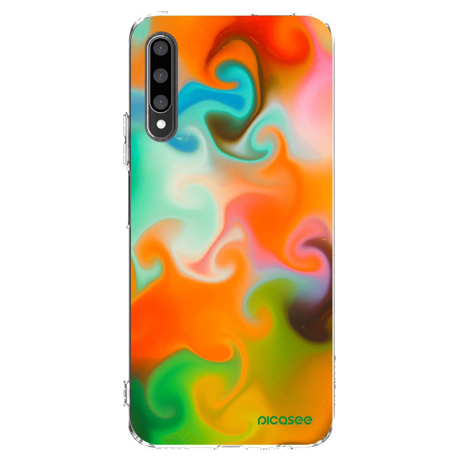 Picasee husă transparentă din silicon pentru Honor 9X Pro - Juice
