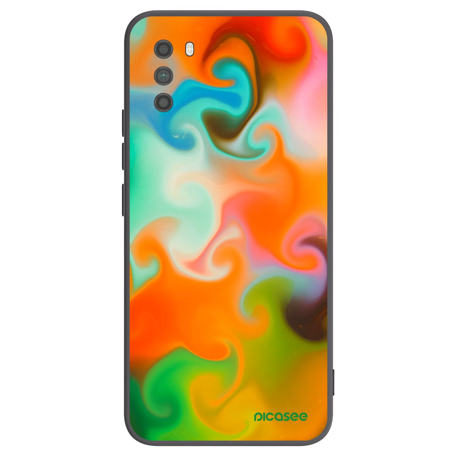 Picasee husă neagră din silicon pentru Xiaomi Poco M3 - Juice