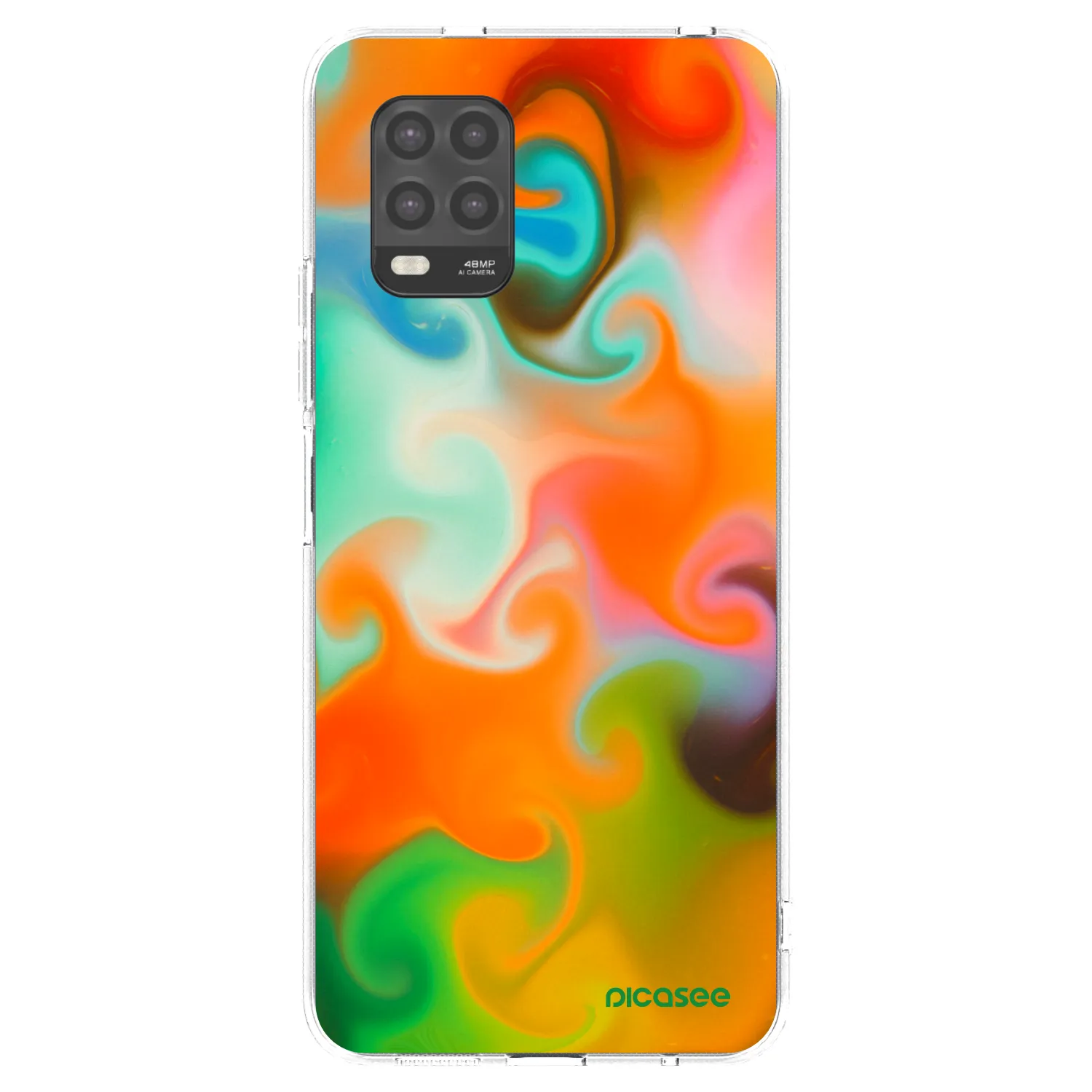 Picasee husă transparentă din silicon pentru Xiaomi Mi 10 Lite - Juice