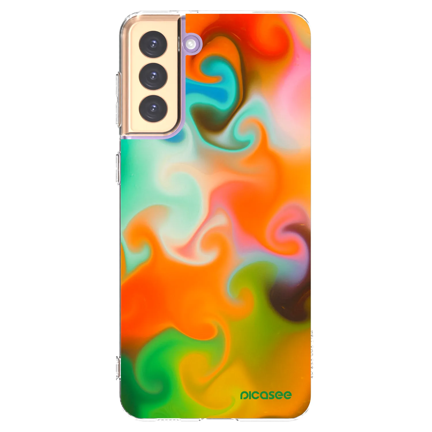 Picasee husă transparentă din silicon pentru Samsung Galaxy S21+ 5G G996F - Juice