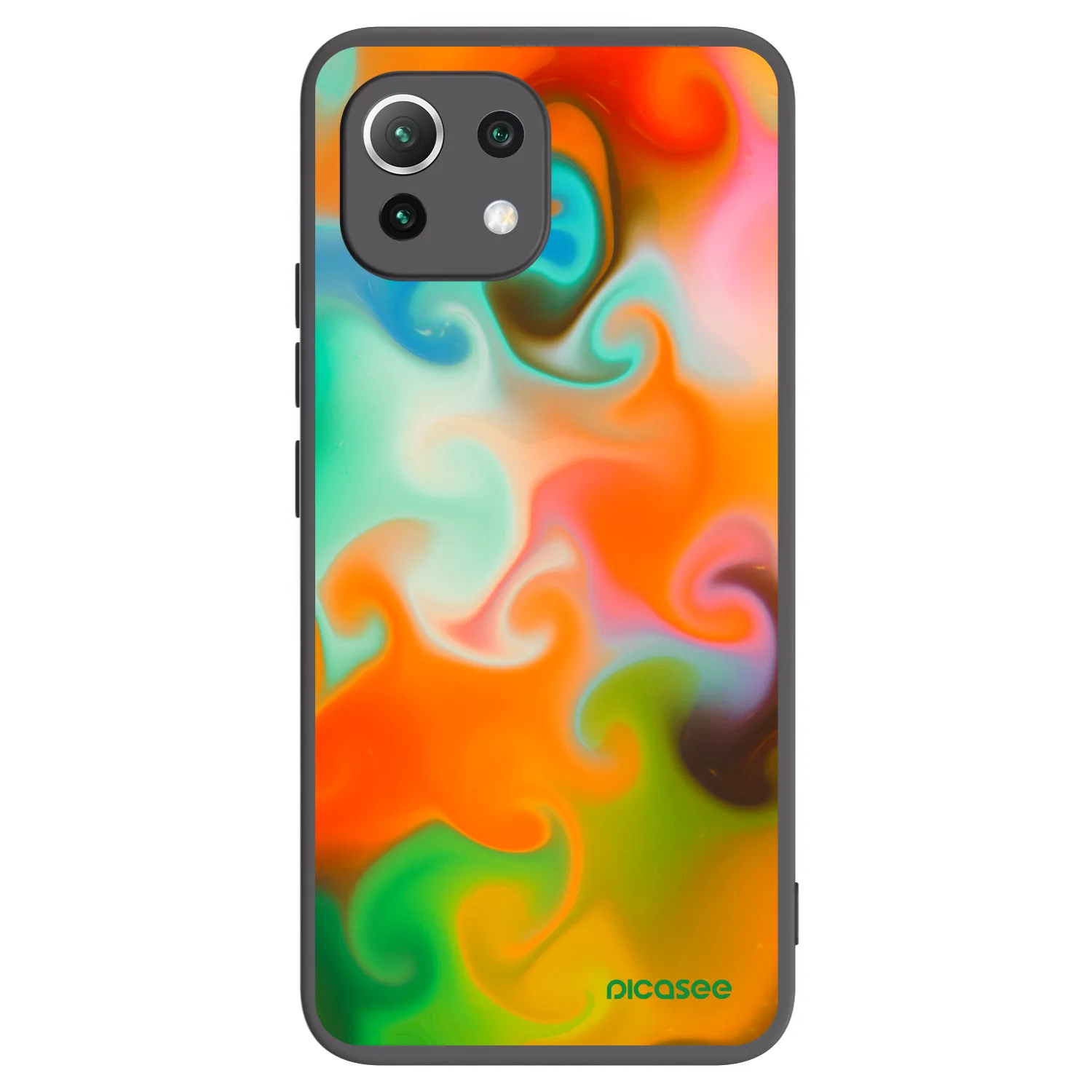 Picasee husă neagră din silicon pentru Xiaomi Mi 11 Lite - Juice