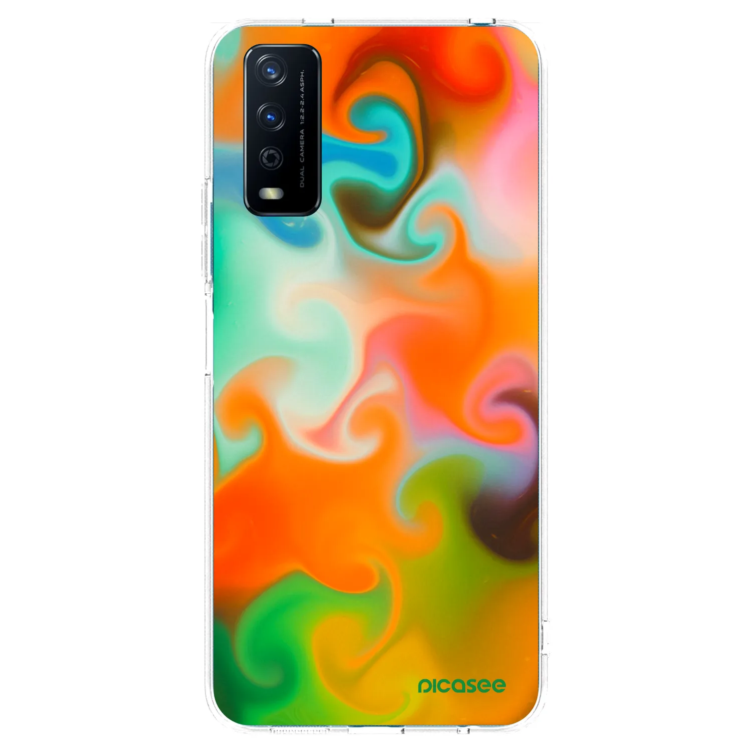 Picasee husă transparentă din silicon pentru Vivo Y11s - Juice