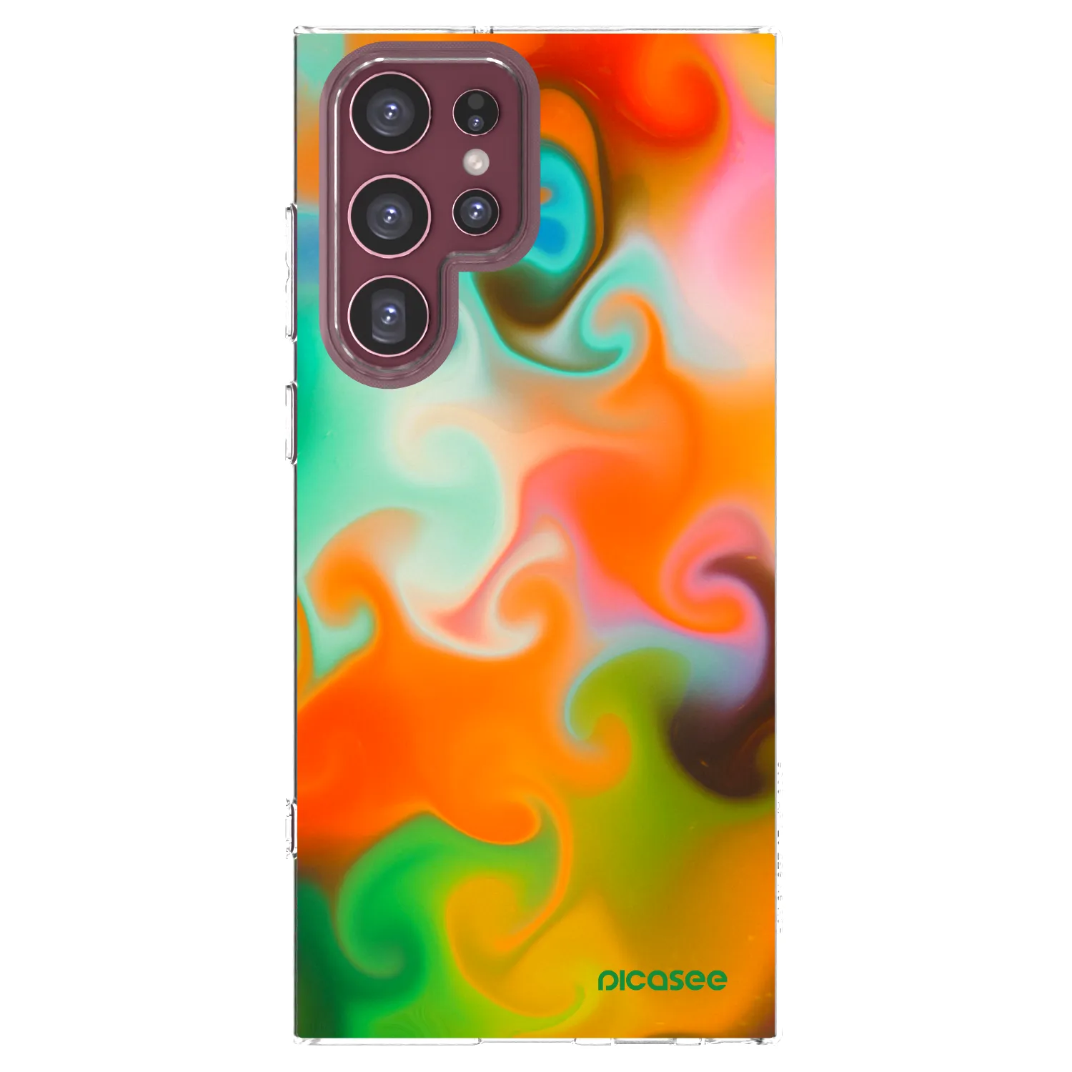 Picasee husă transparentă din silicon pentru Samsung Galaxy S22 Ultra 5G - Juice