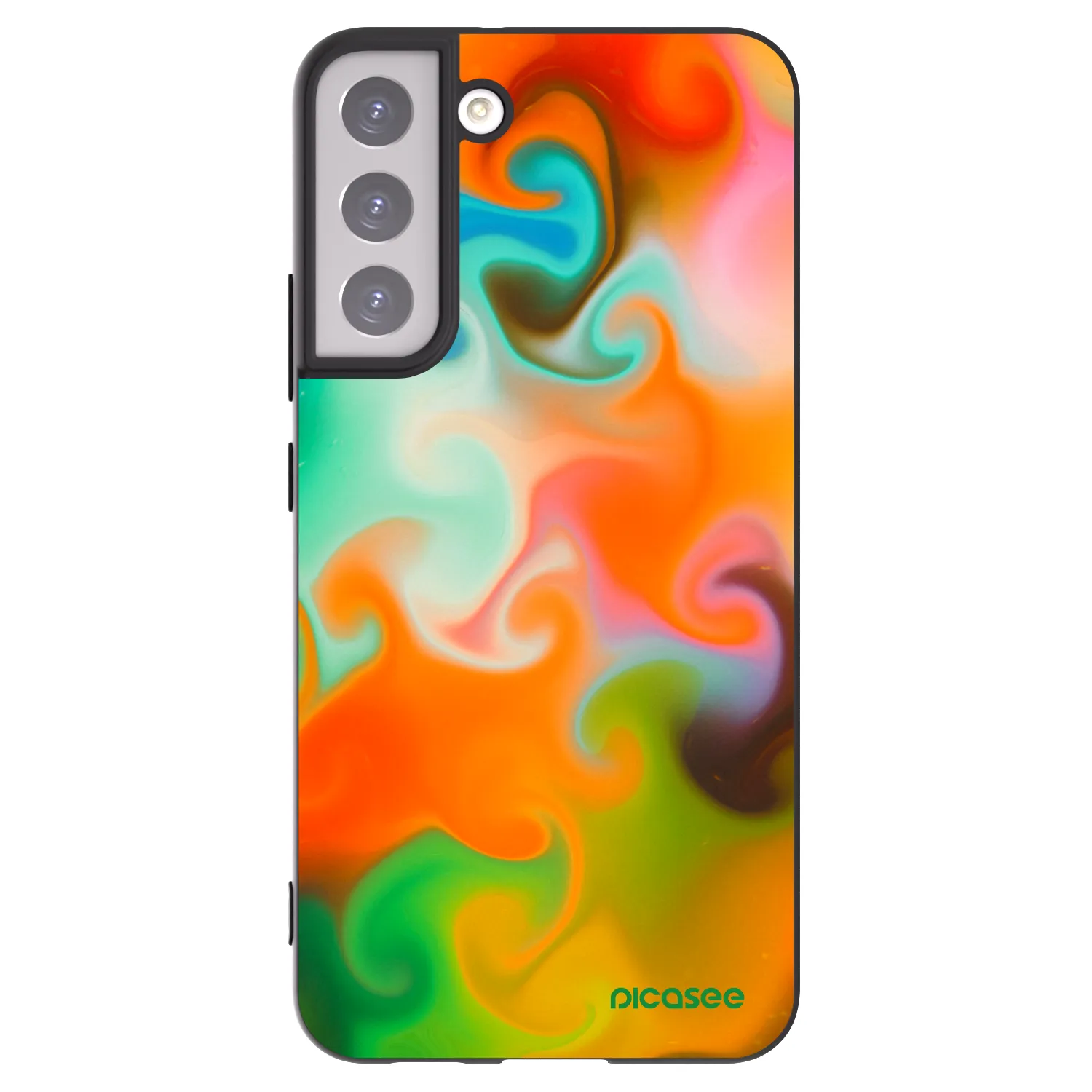 Picasee husă neagră din silicon pentru Samsung Galaxy S22+ 5G - Juice