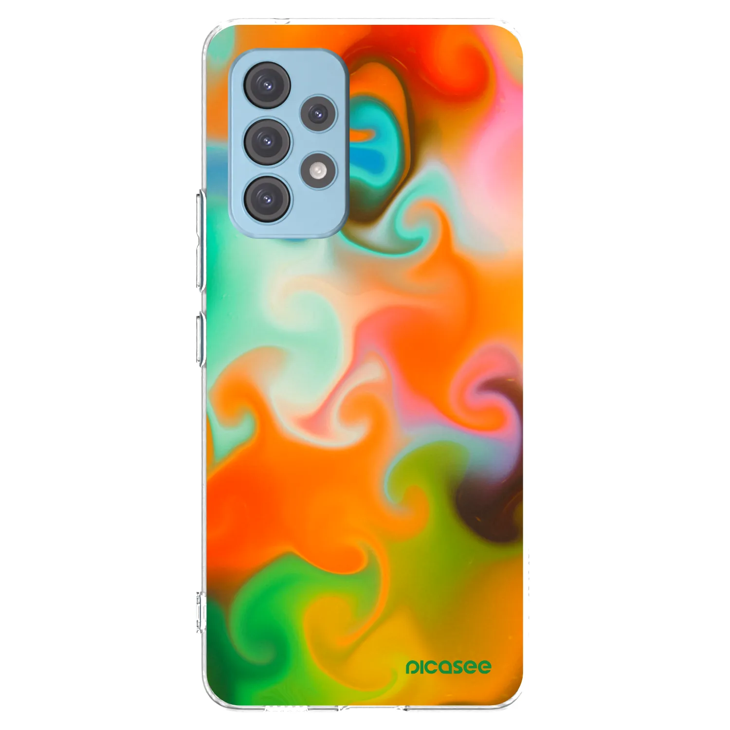 Picasee husă transparentă din silicon pentru Samsung Galaxy A53 5G A536 - Juice