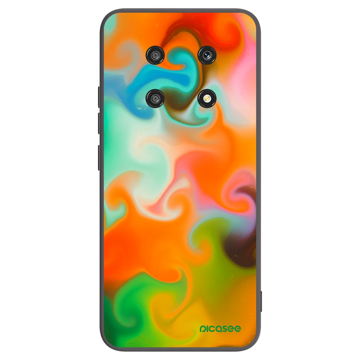 Picasee husă neagră din silicon pentru Honor Magic4 Lite 5G - Juice