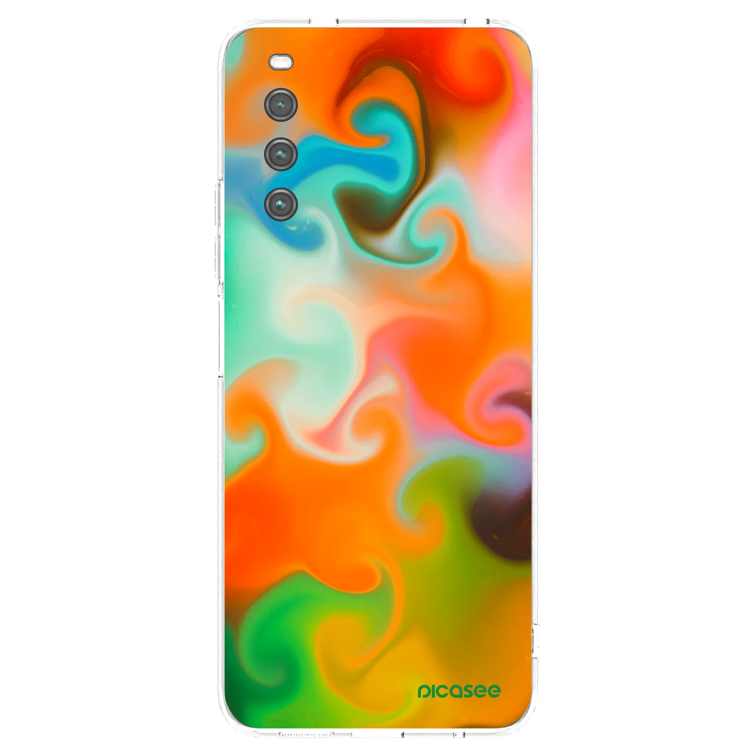 Picasee husă transparentă din silicon pentru Sony Xperia 10 IV 5G - Juice