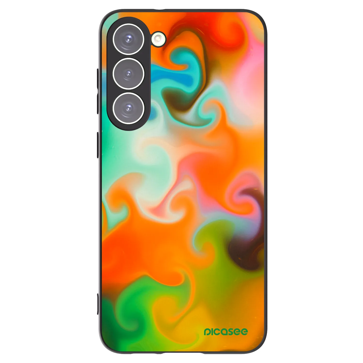 Picasee husă neagră din silicon pentru Samsung Galaxy S23+ 5G - Juice