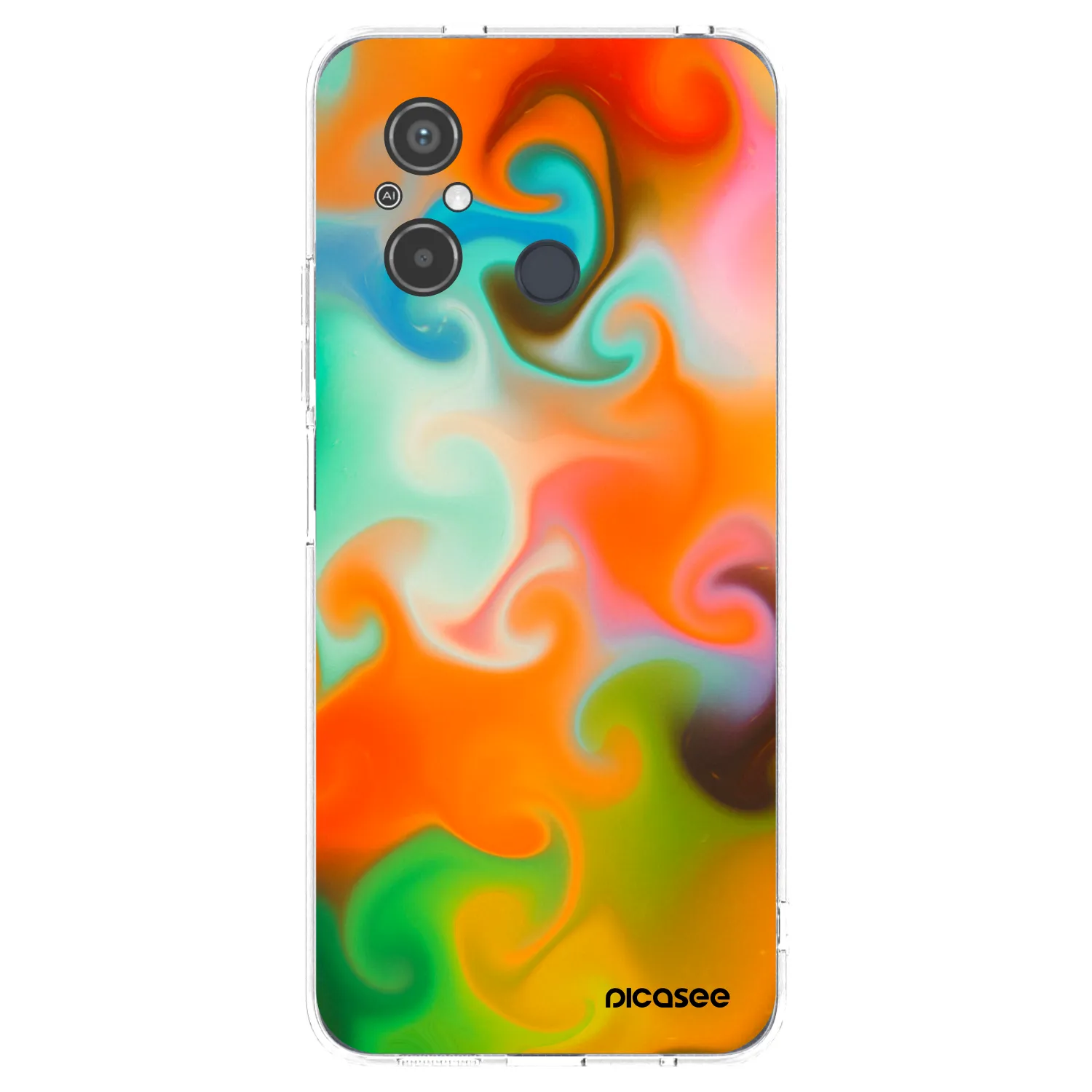 Picasee husă transparentă din silicon pentru Xiaomi Redmi 12C - Juice