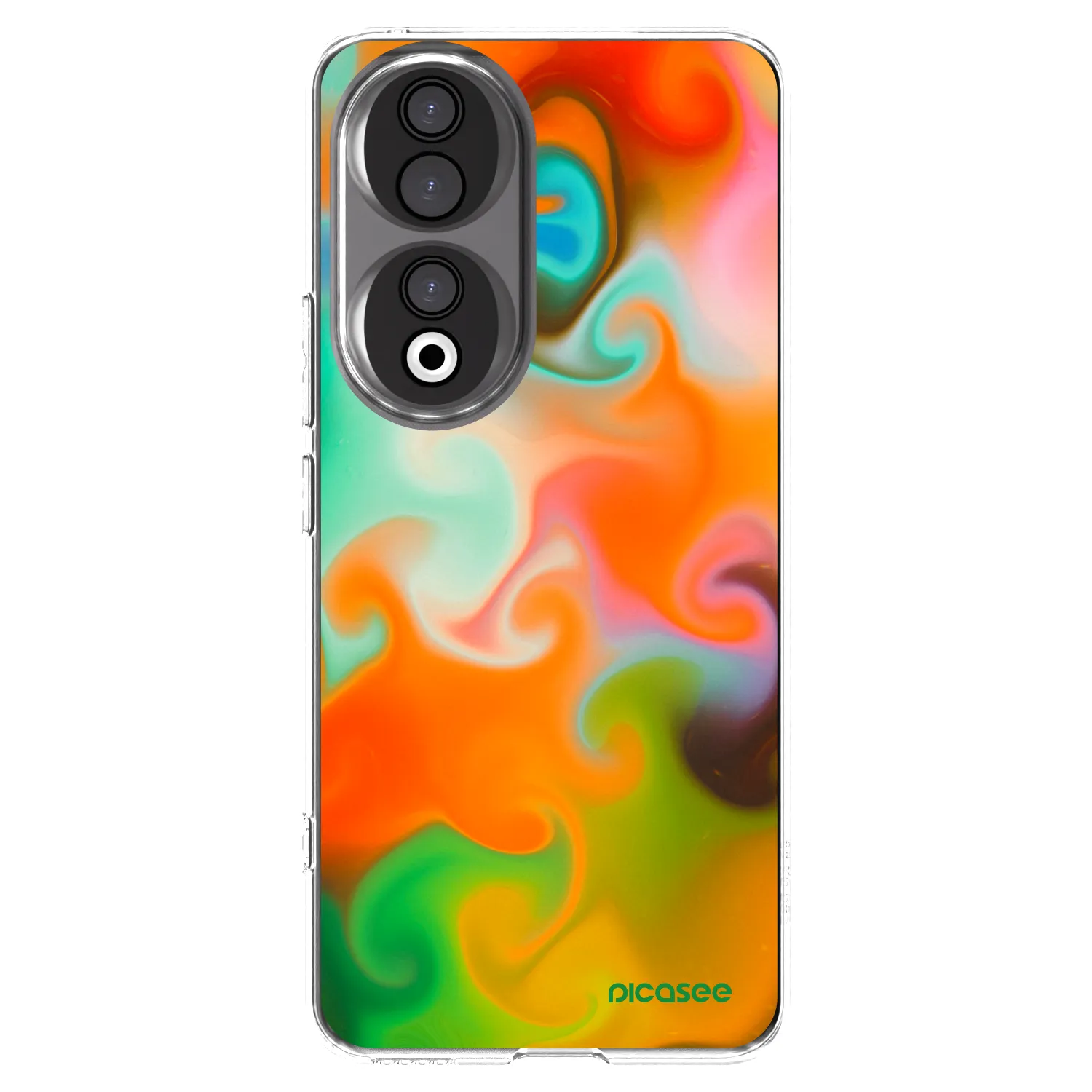 Picasee husă transparentă din silicon pentru Honor 90 5G - Juice