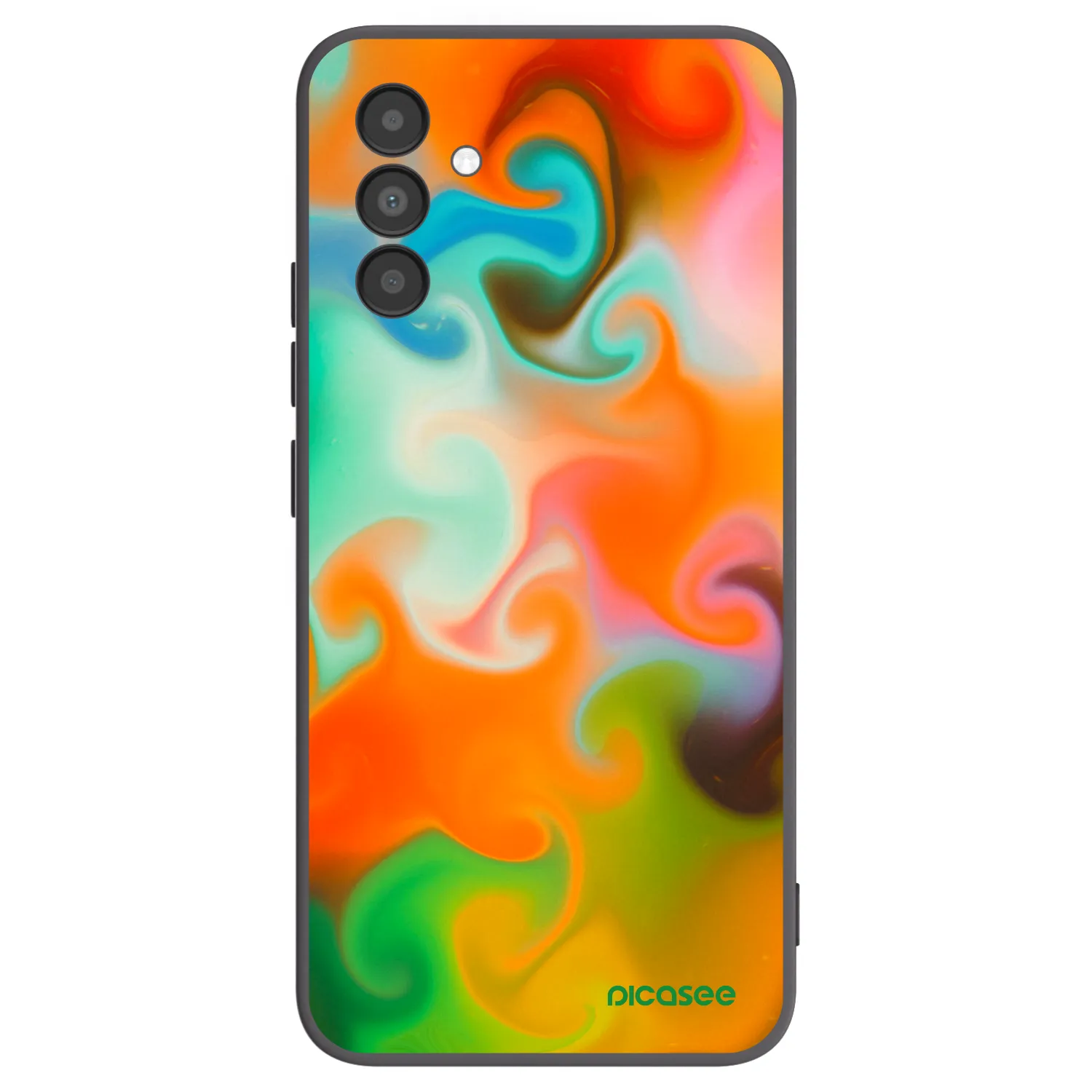 Picasee husă neagră din silicon pentru Samsung Galaxy A04s A047F - Juice