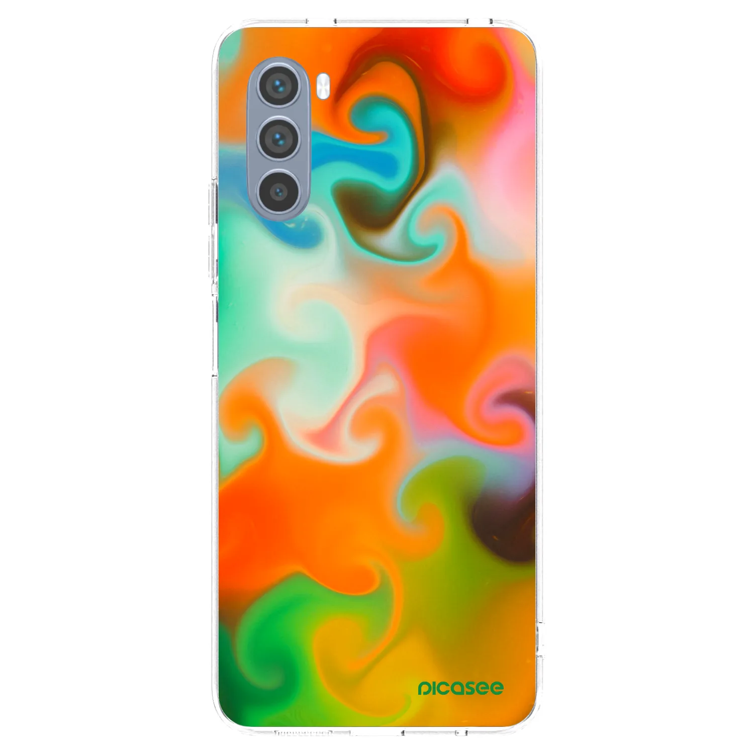 Picasee husă transparentă din silicon pentru Motorola Moto G62 - Juice