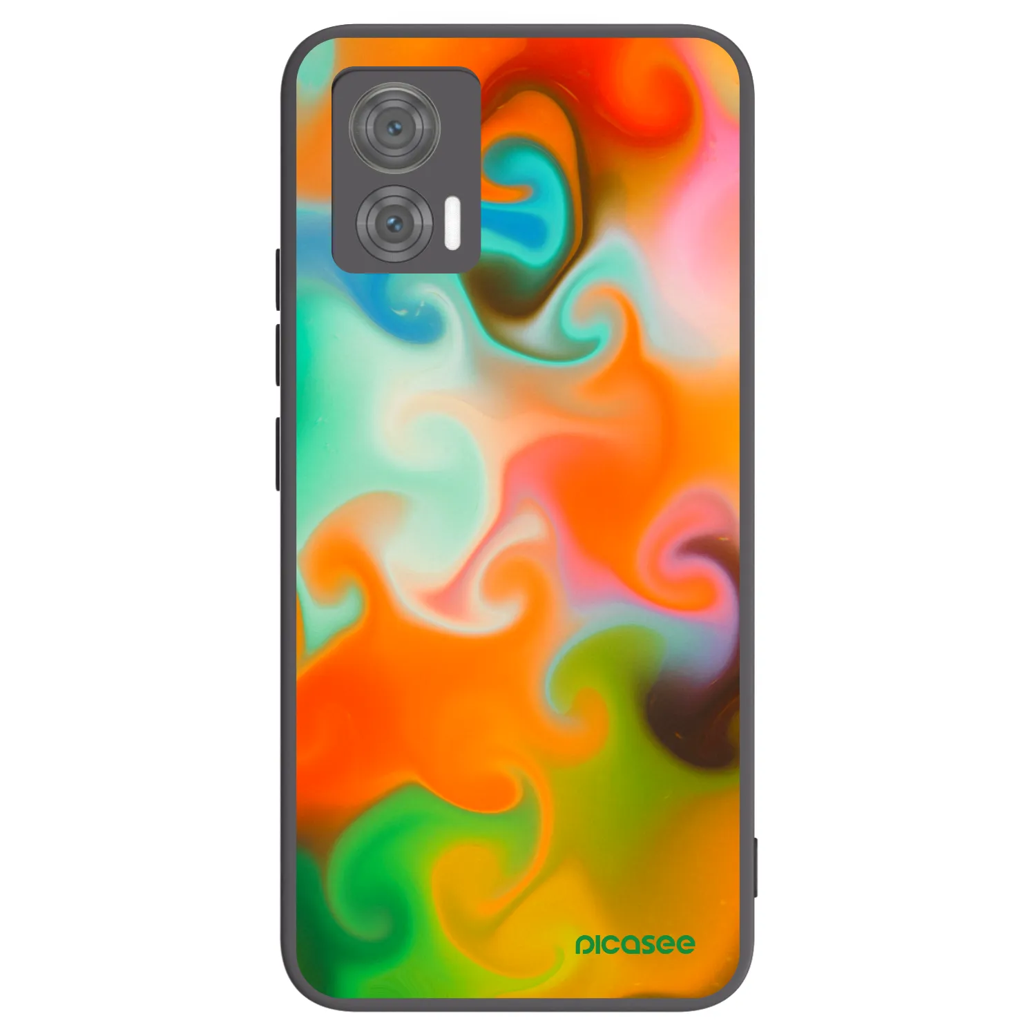 Picasee husă neagră din silicon pentru Motorola Edge 30 Neo - Juice
