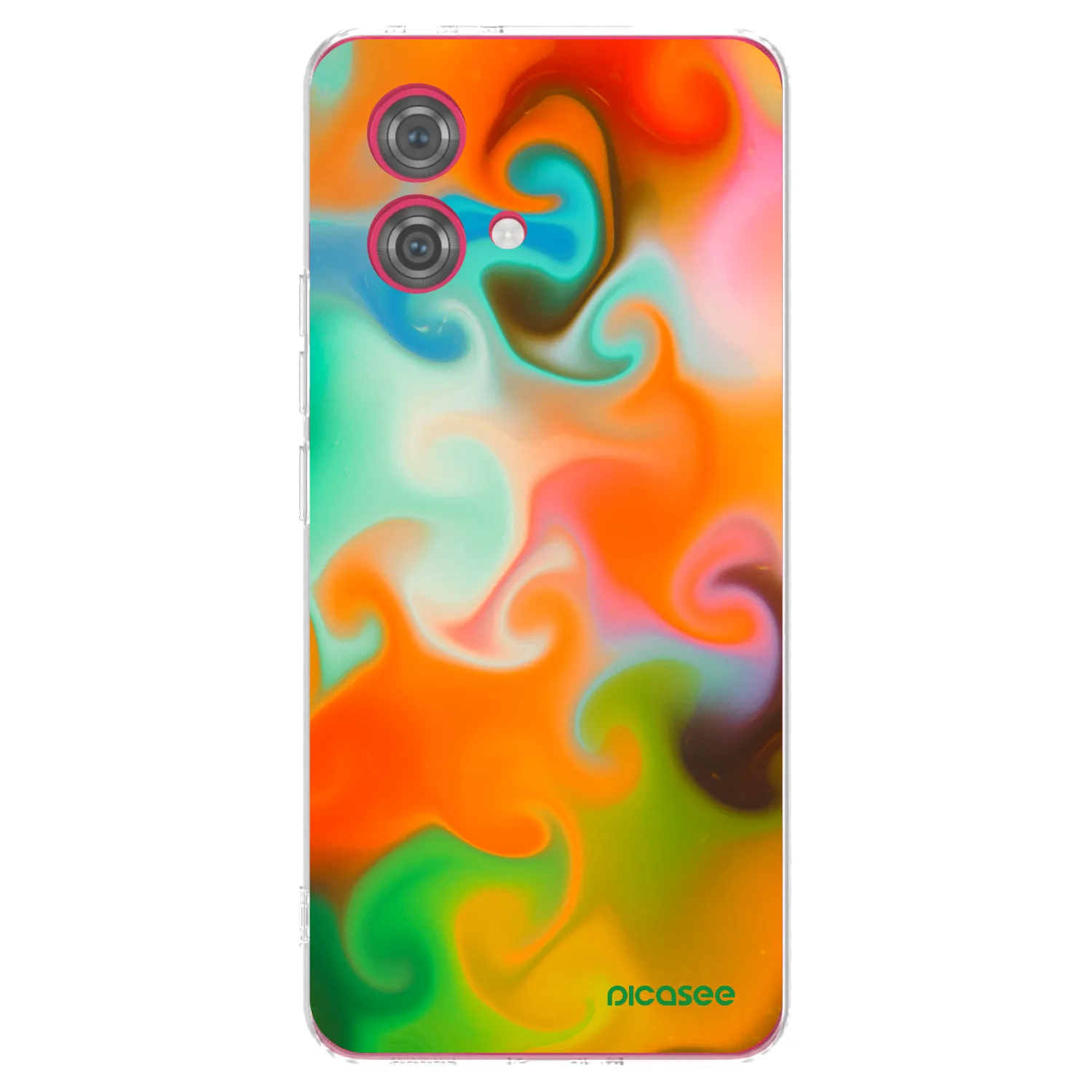 Picasee husă transparentă din silicon pentru Motorola Moto G84 5G - Juice