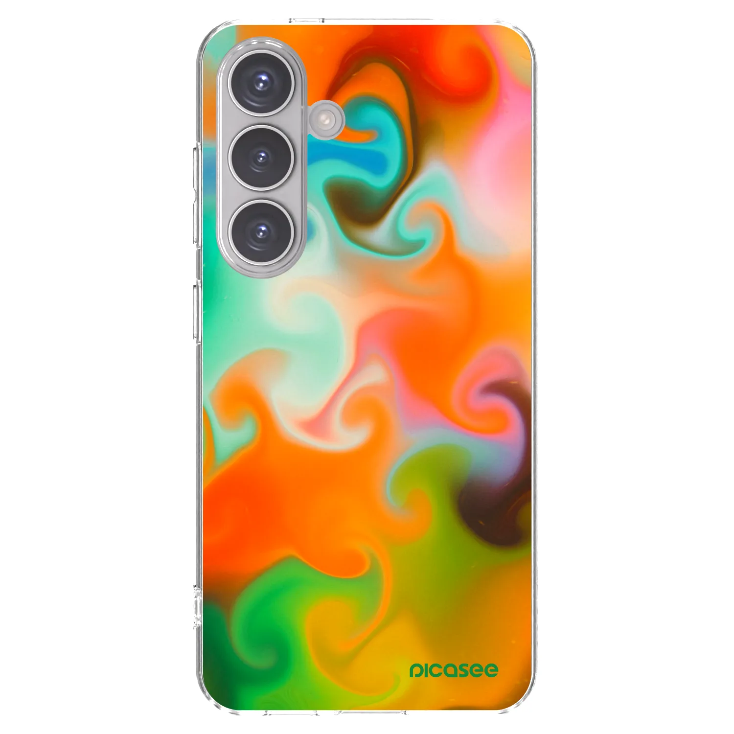 Picasee husă transparentă din silicon pentru Samsung Galaxy S24 S921B 5G - Juice