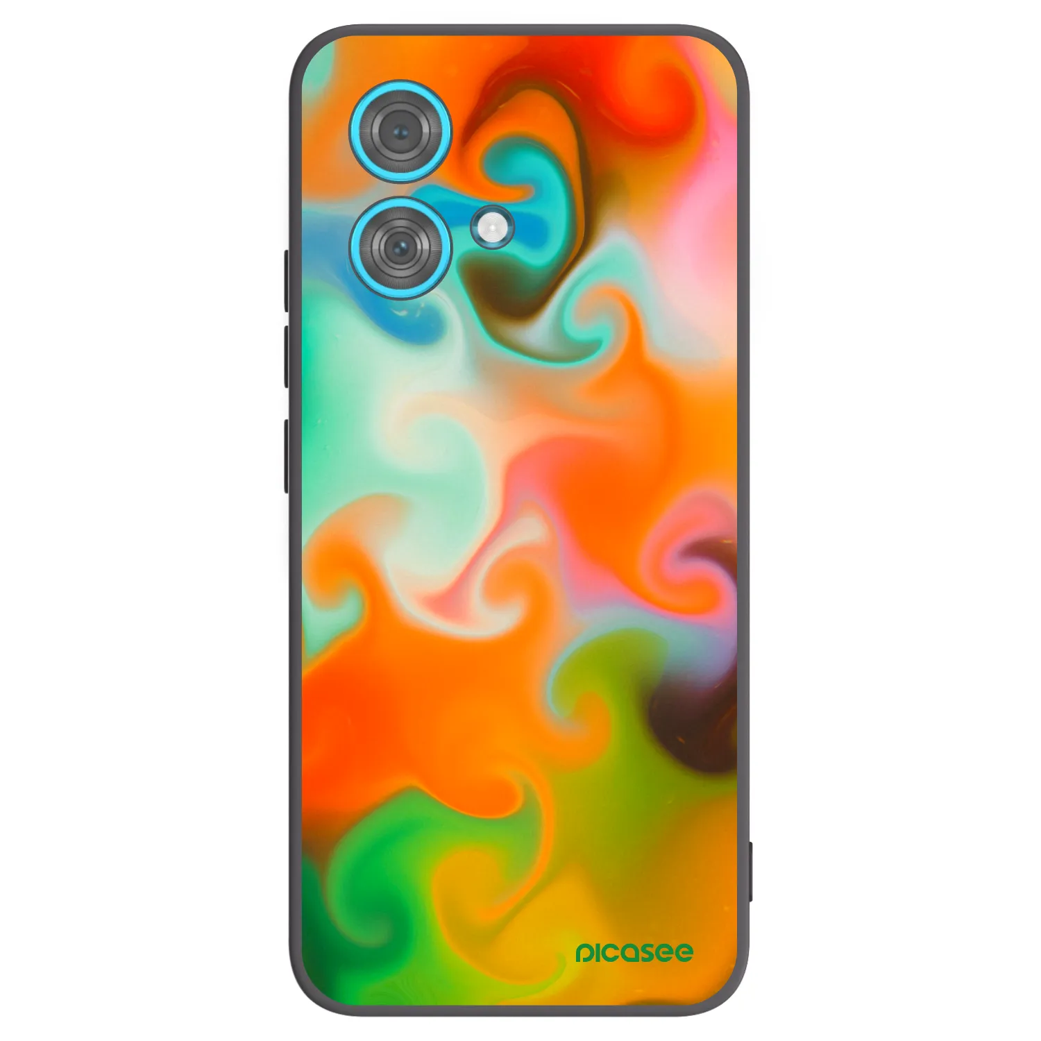 Picasee husă neagră din silicon pentru Motorola Edge 40 Neo - Juice