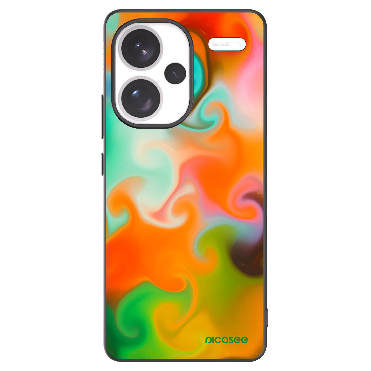Picasee husă neagră din silicon pentru Xiaomi Redmi Note 13 Pro+ 5G - Juice