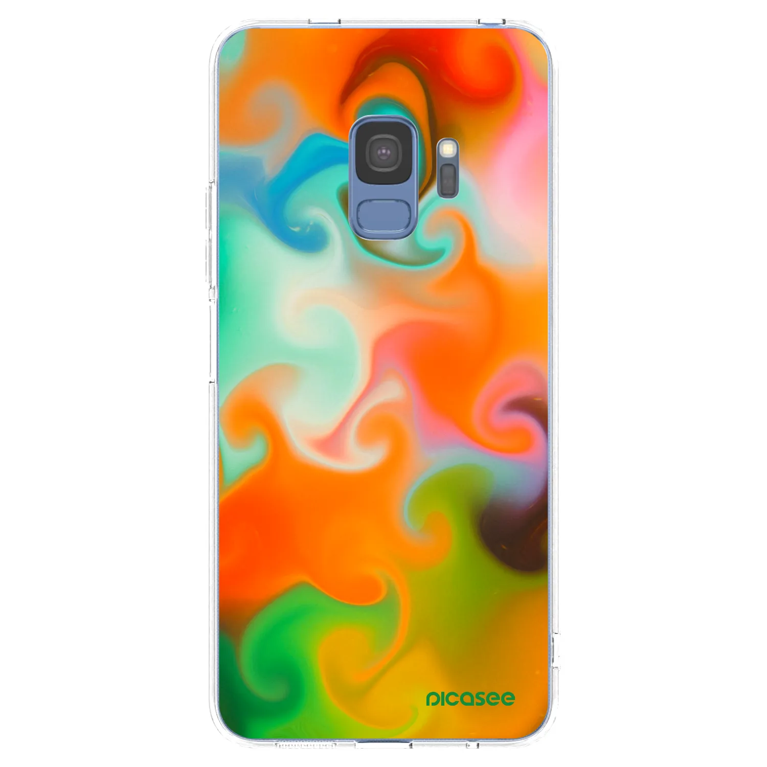 Picasee husă transparentă din silicon pentru Samsung Galaxy S9 G960F - Juice
