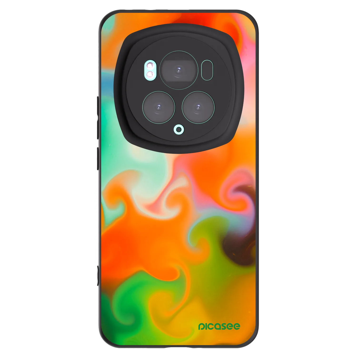 Picasee husă neagră din silicon pentru Honor Magic6 Pro - Juice