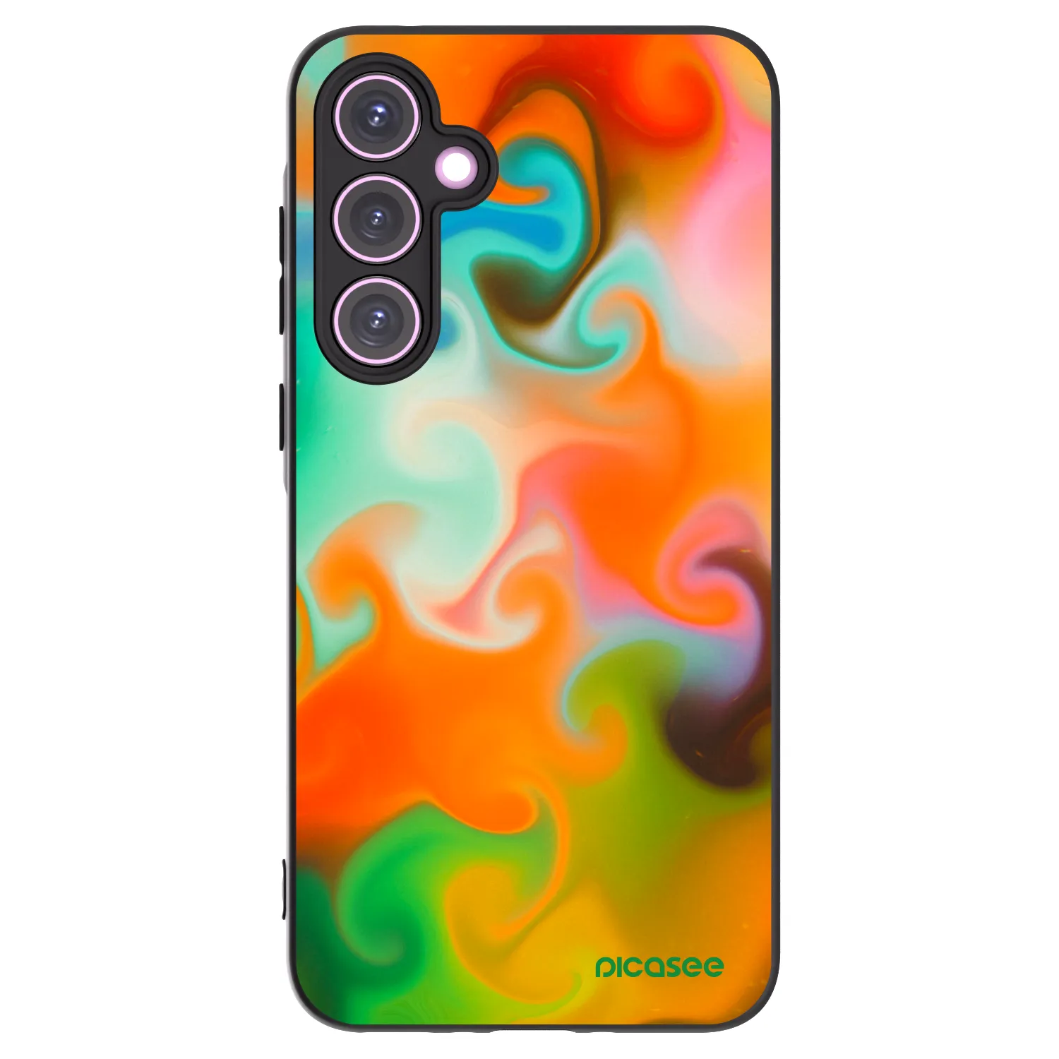Picasee husă neagră din silicon pentru Samsung Galaxy A35 5G A356B - Juice
