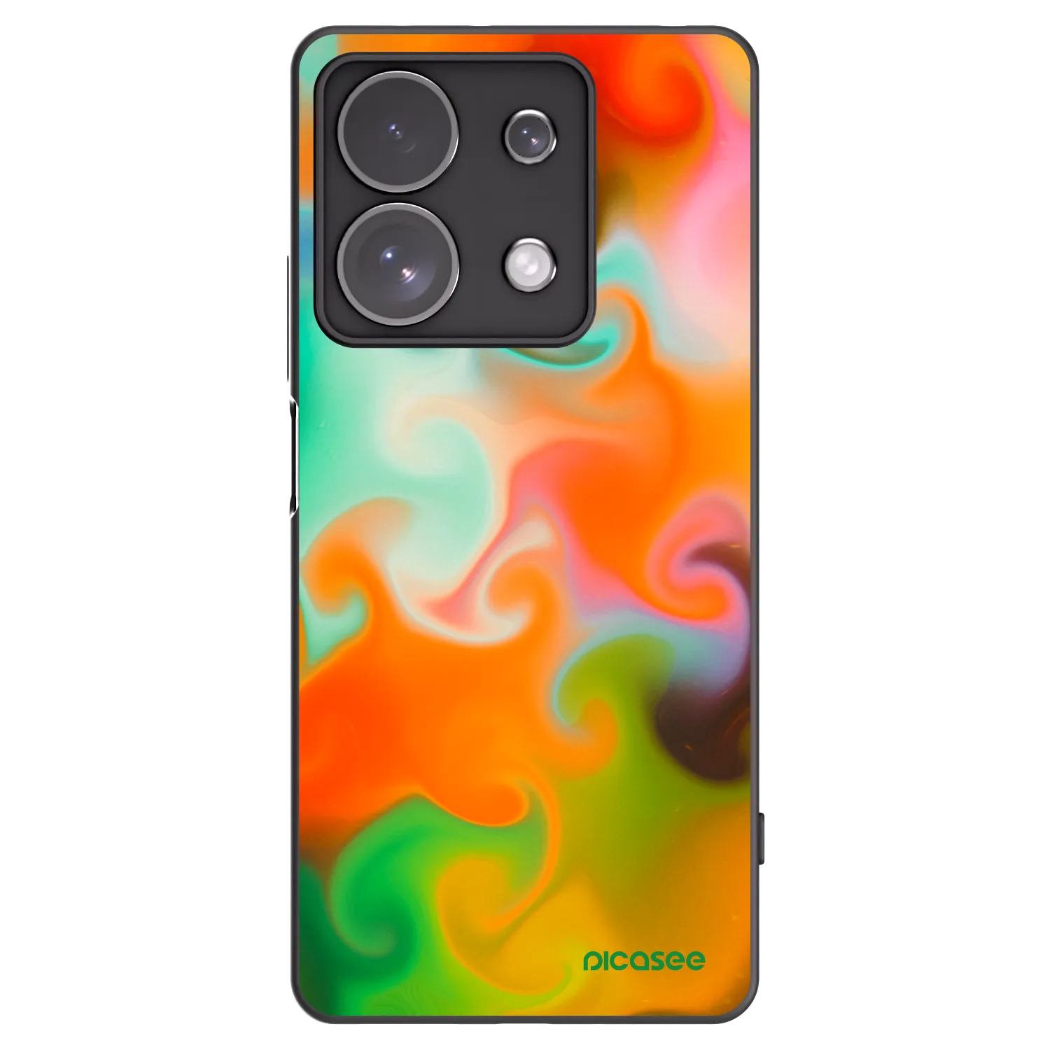 Picasee husă neagră din silicon pentru Xiaomi Redmi Note 13 Pro 4G - Juice