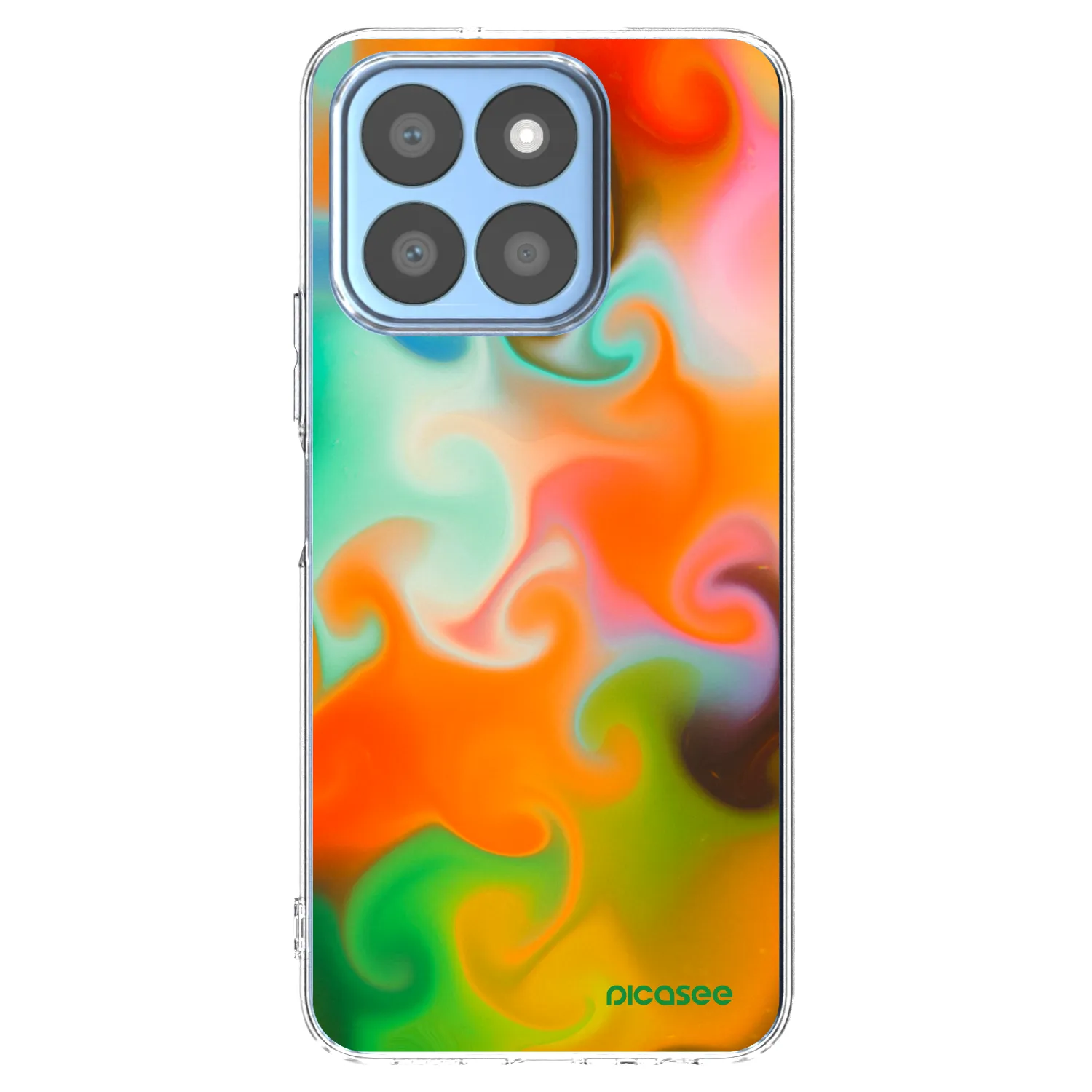 Picasee husă transparentă din silicon pentru Honor X8b - Juice