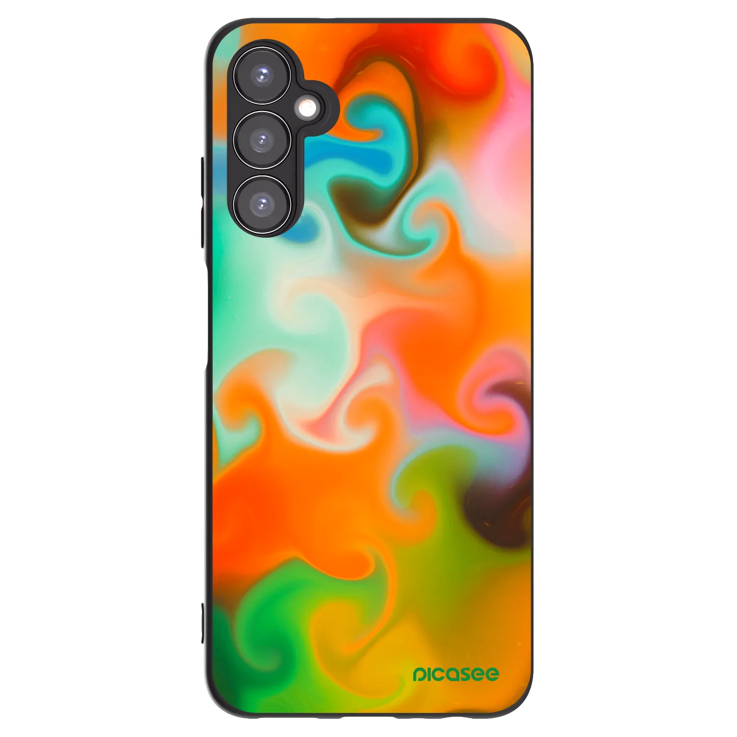 Picasee husă neagră din silicon pentru Samsung Galaxy A05s A057G - Juice