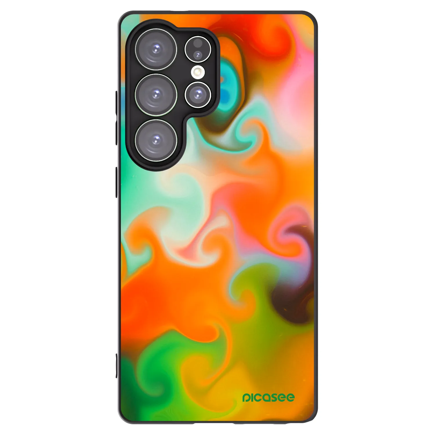 Picasee husă neagră din silicon pentru Samsung Galaxy S25 Ultra 5G - Juice