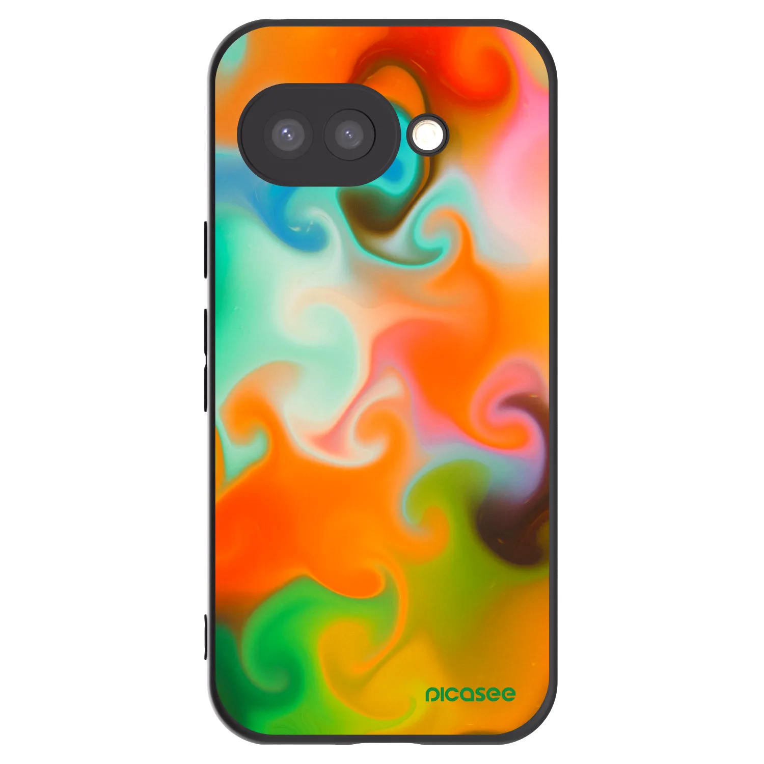 Picasee husă neagră din silicon pentru Google Pixel 9a - Juice