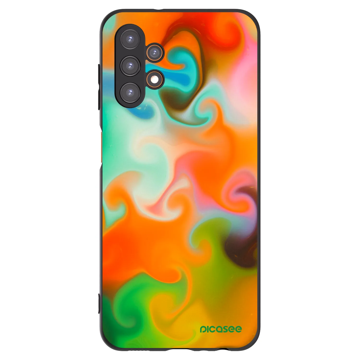 Picasee husă neagră din silicon pentru Samsung Galaxy A13 5G - Juice