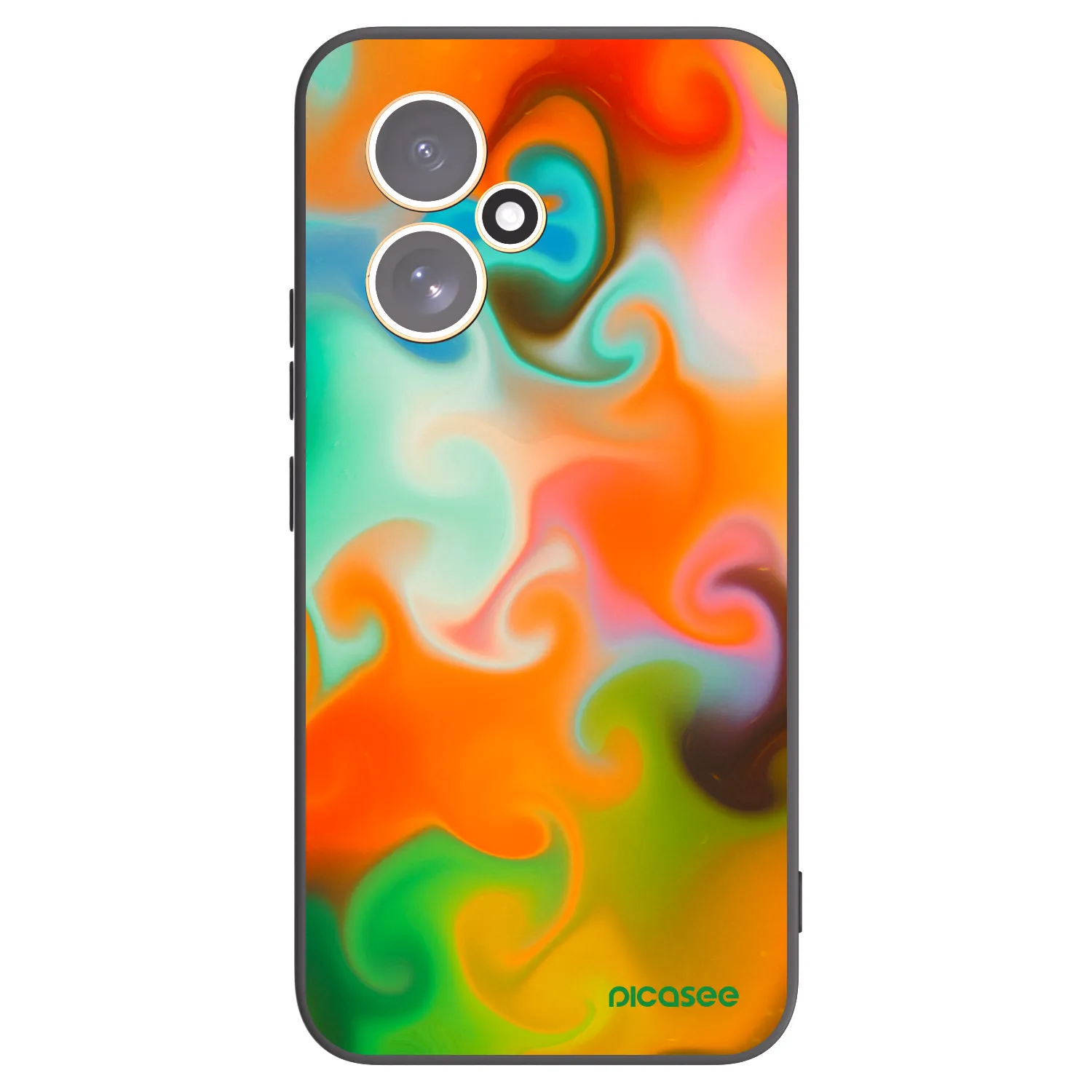 Picasee husă neagră din silicon pentru Honor 400 5G - Juice