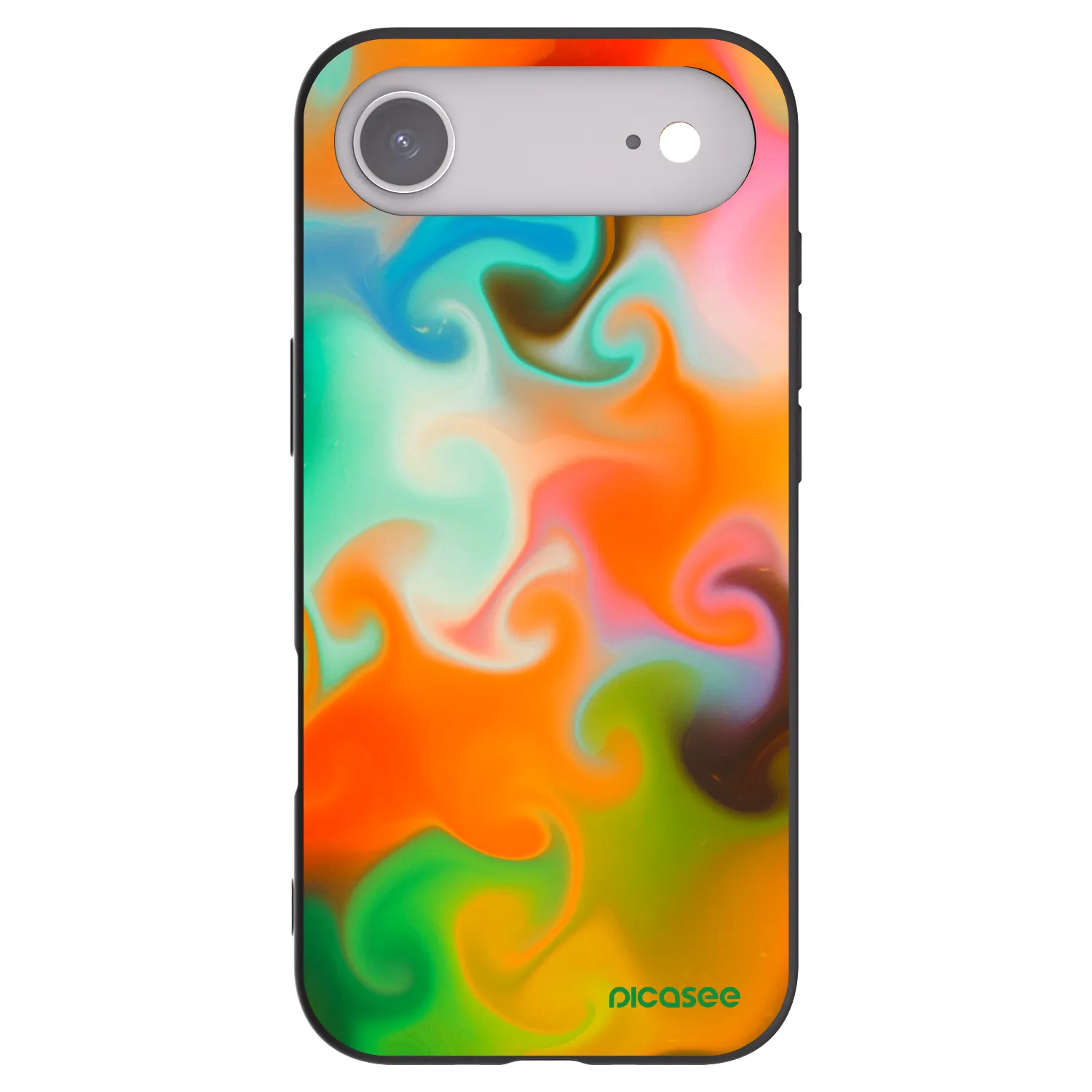 Picasee husă neagră din silicon pentru Apple iPhone Air - Juice