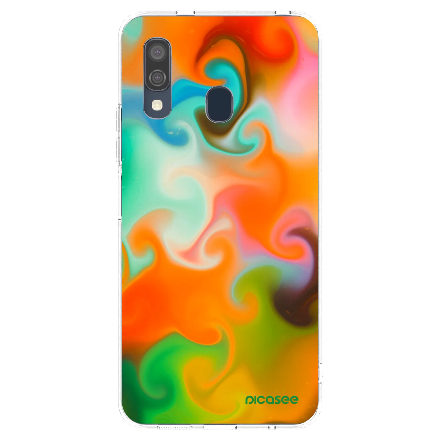 Picasee husă transparentă din silicon pentru Samsung Galaxy A40 A405F - Juice