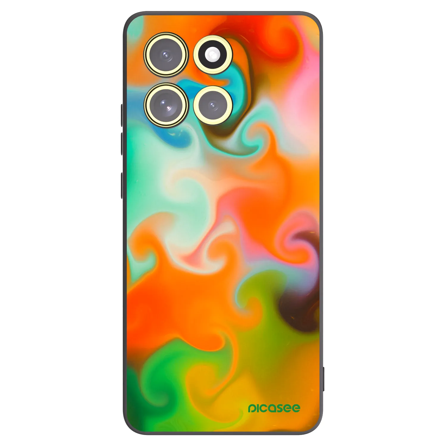 Picasee husă neagră din silicon pentru Motorola Moto G86 5G - Juice