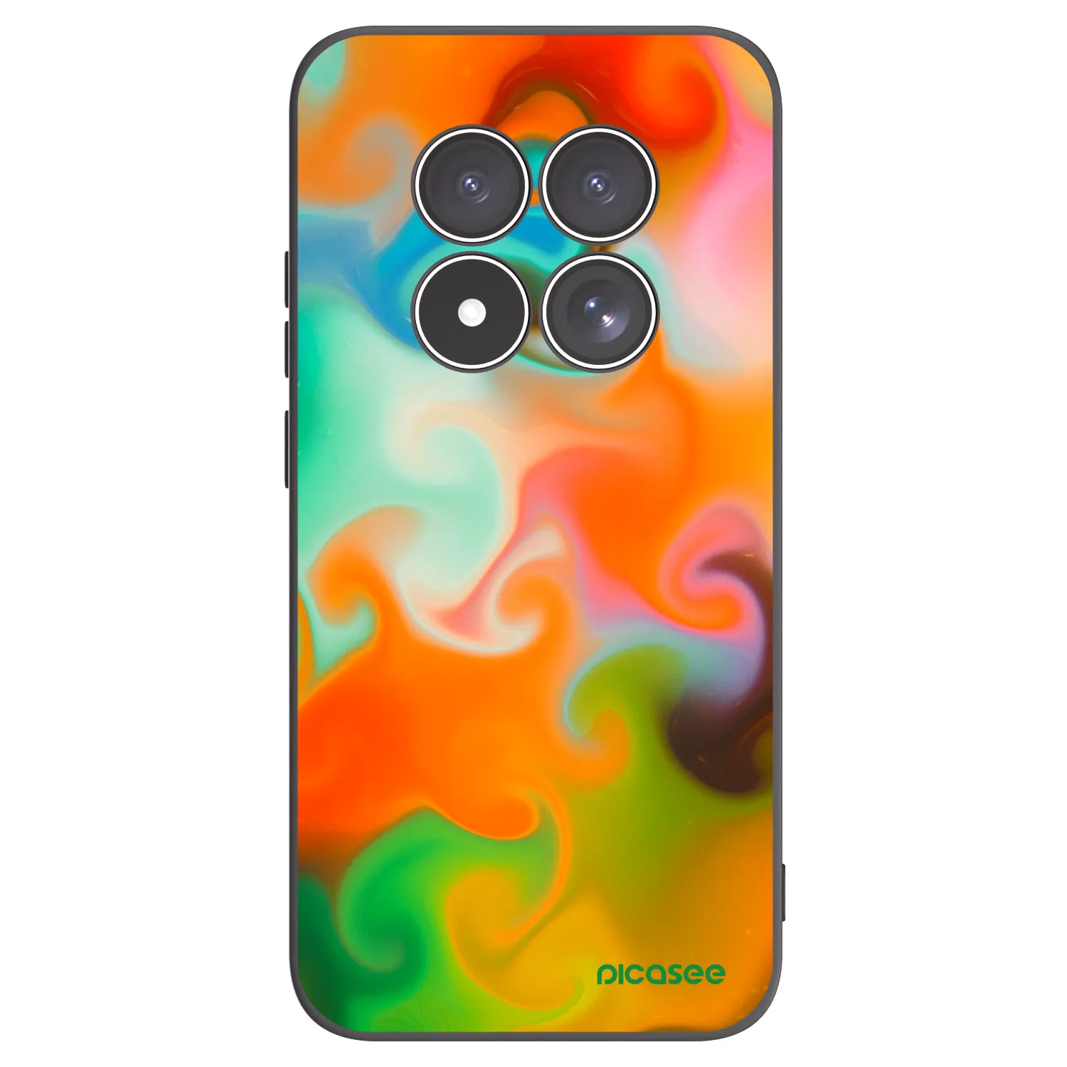 Picasee husă neagră din silicon pentru Xiaomi Redmi Note 15 Pro 4G - Juice