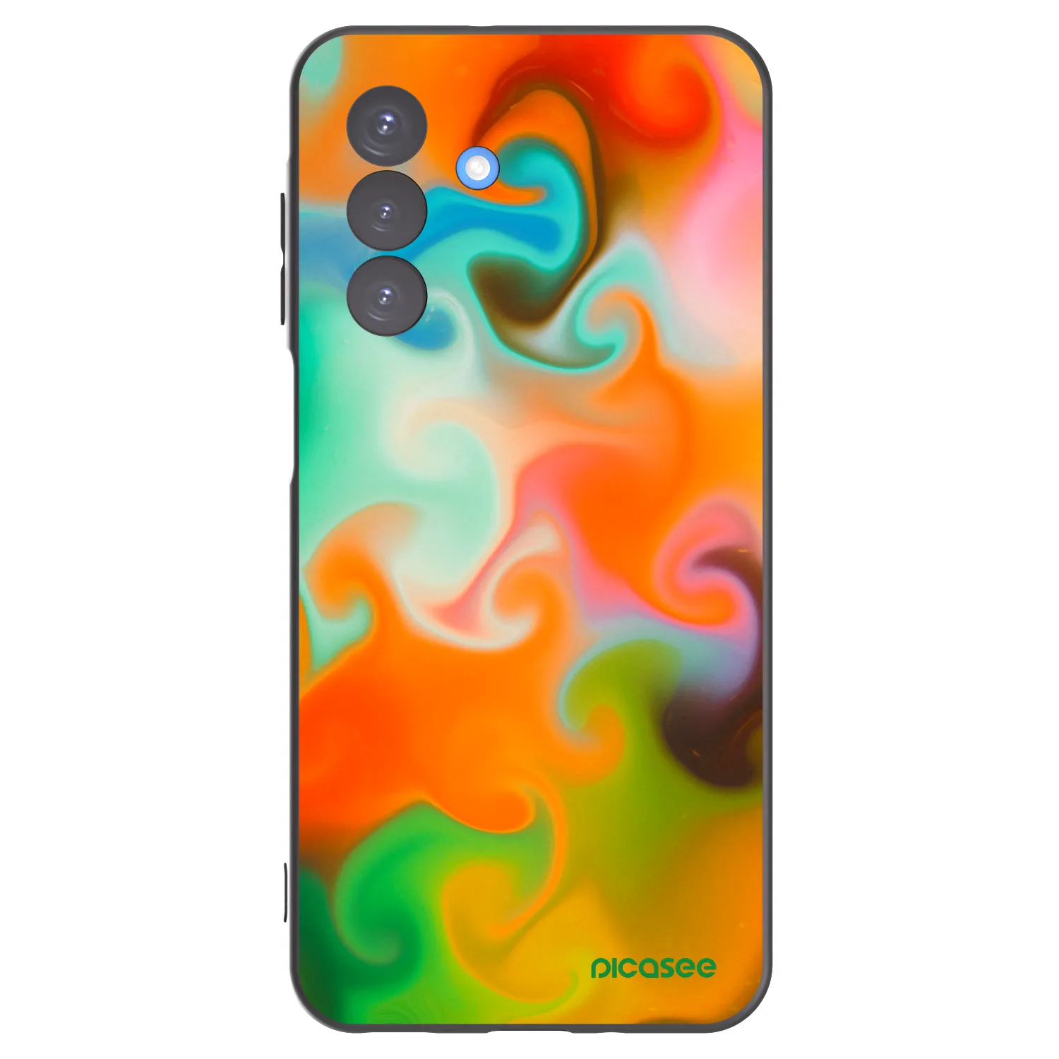 Picasee husă neagră din silicon pentru Samsung Galaxy A17 5G - Juice