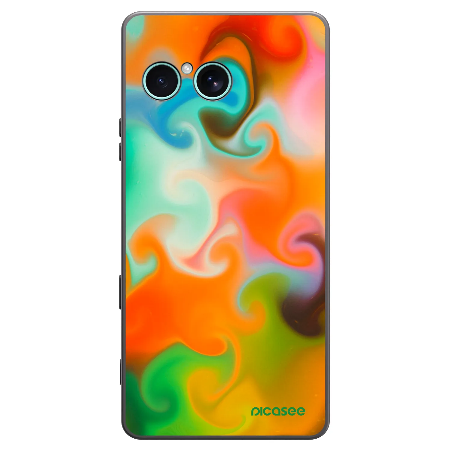 Picasee husă neagră din silicon pentru Sony Xperia 10 VII - Juice