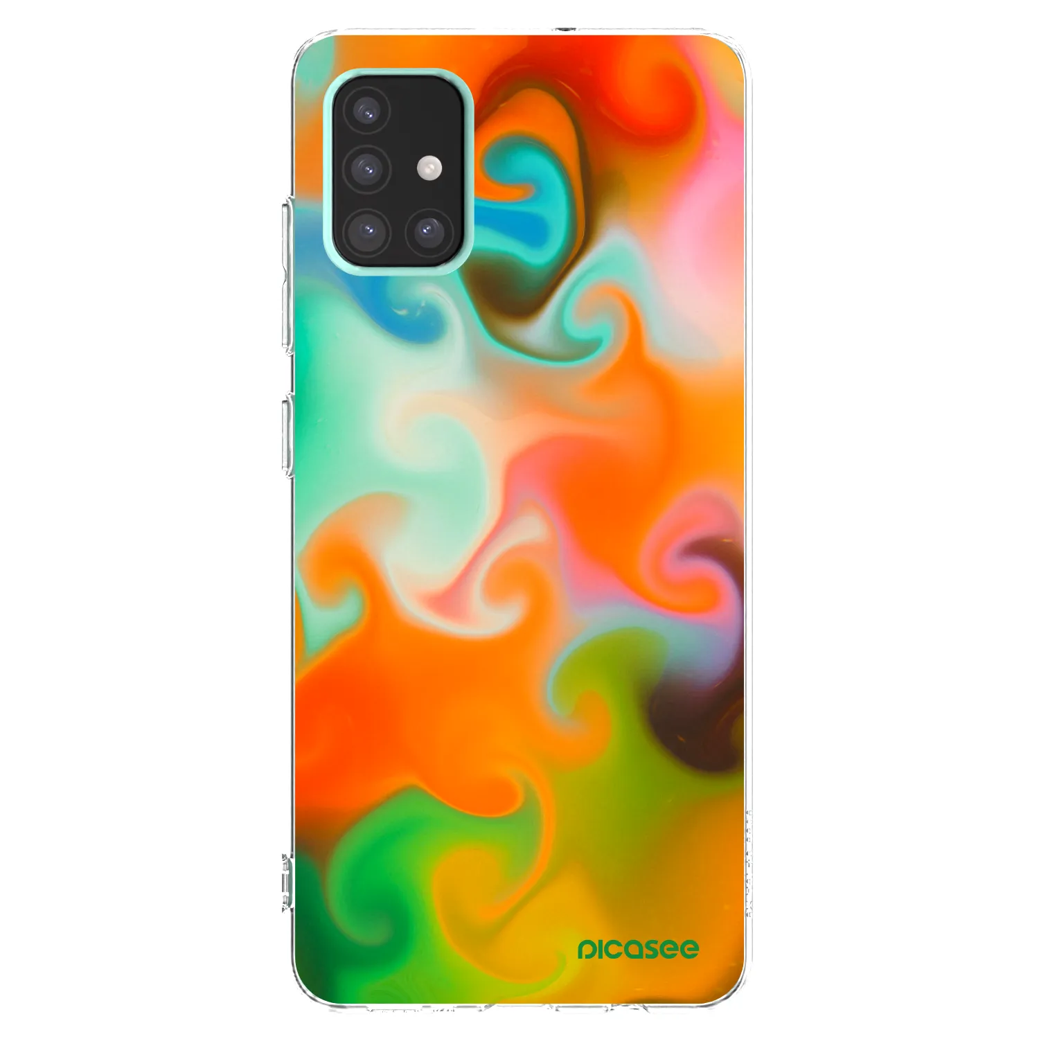 Picasee husă transparentă din silicon pentru Samsung Galaxy A51 A515F - Juice