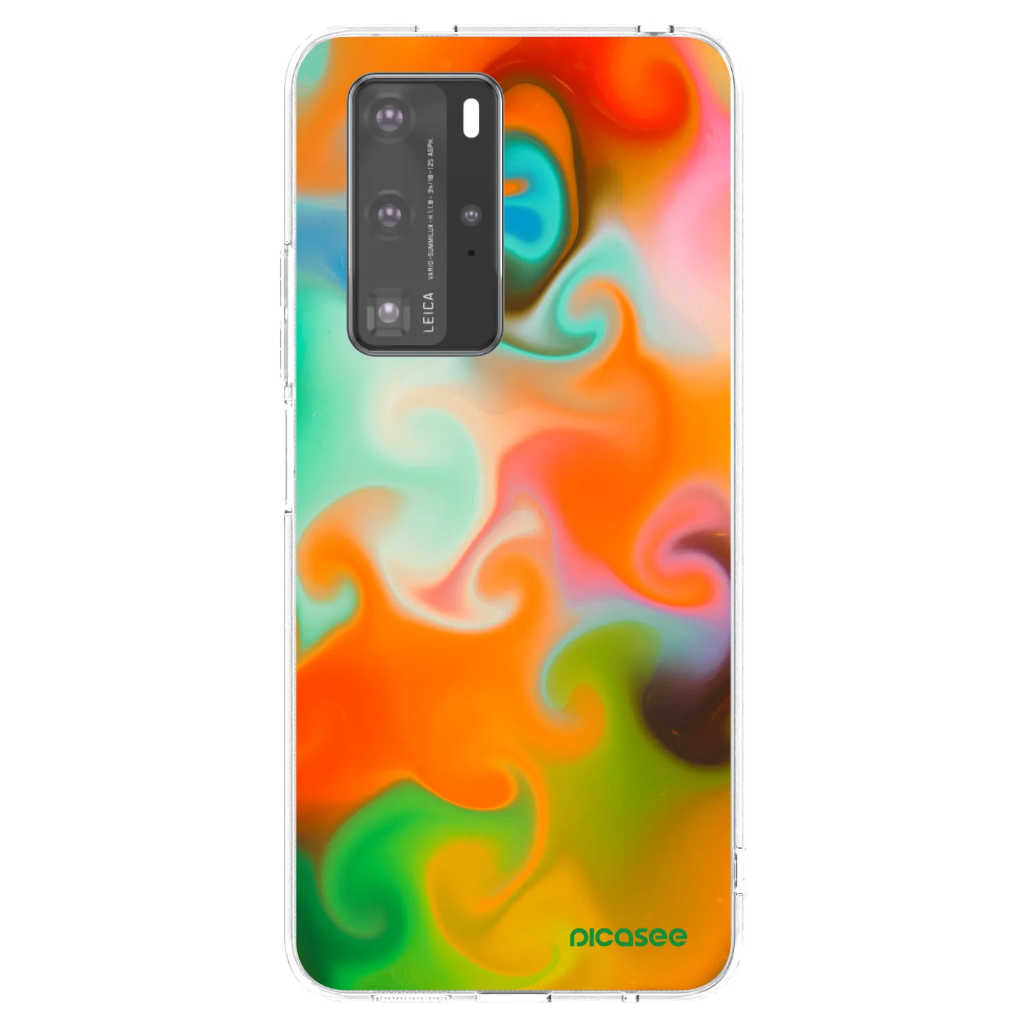 Picasee husă transparentă din silicon pentru Huawei P40 Pro - Juice