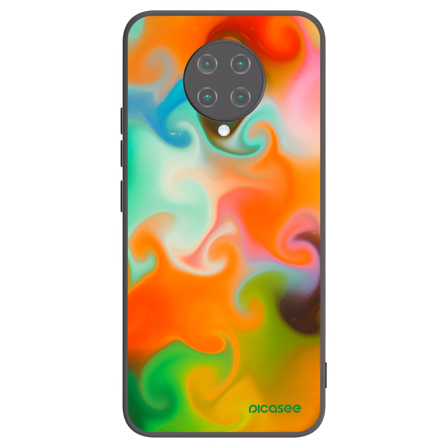 Picasee husă neagră din silicon pentru Xiaomi Poco F2 Pro - Juice