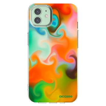 Picasee husă transparentă din silicon pentru Apple iPhone 12 Pro - Juice