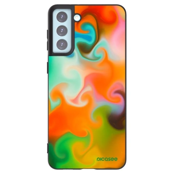 Picasee husă neagră din silicon pentru Samsung Galaxy S21+ 5G G996F - Juice